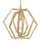 Westinghouse Pendant 60W Holly 15.75In Champagne Brass Hexagon Ring Shade 6369700 - alternate 3
